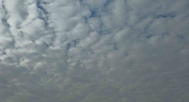 Elazığ'da bulutların görsel şöleni
