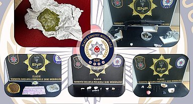 Elazığ'da sokak satıcılarına operasyon: 7 tutuklama