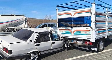Elazığ'da trafik kazası: 2 yaralı