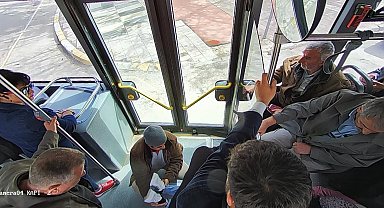 Otobüs şoföründen örnek davranış: Rahatsızlanan yolcuyu hastaneye yetiştirdi