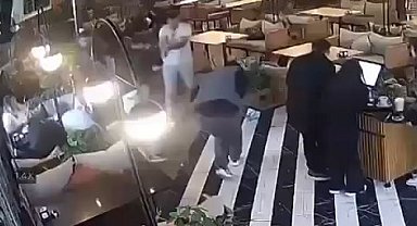 Elazığ'da 2 kişinin yaralandığı silahlı saldırı kamerada