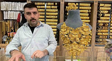 Elazığ'da gösterişli düğünlerin kurtarıcısı imitasyon takılara yoğun ilgi