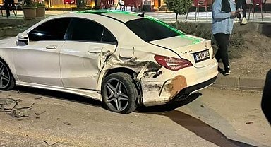 Elazığ'da iki otomobil çarpıştı: 1 yaralı