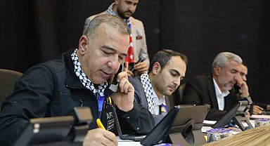 Elazığ'da "Gazze İçin El Ele" kampanyasında, SMS hariç yaklaşık 20 milyon lira bağış toplandı