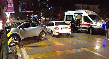 Elazığ'da trafik kazası: 2 yaralı