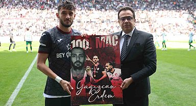 Yağızcan, Elazığspor'da 100. maçına çıktı
