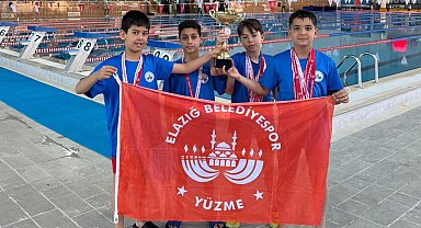 Elazığ Belediyespor Kulübü Yüzme Takımından önemli başarı