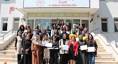 Elazığ'da Gebe Okulu eğitimleri sürüyor