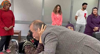 Huzurevindeki yaşlı kadının valiye sözleri gönülleri ısıttı: "Babalar Günün kutlu olsun, bana da bir öpücük ver"