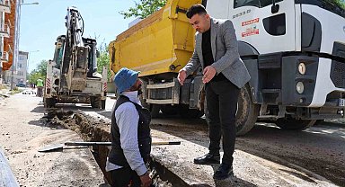Muhtar talep etti, belediye harekete geçti