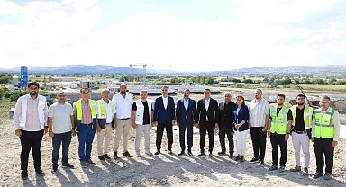 Başkan Şerifoğulları, İleri Biyolojik Atık Su Arıtma Tesisi'nde incelemelerde bulundu