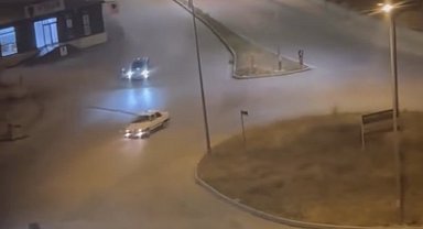 Drift atan sürücüye ceza yağdı