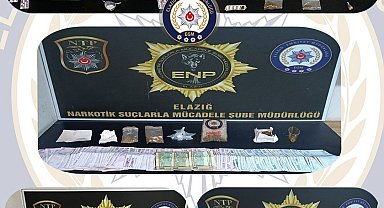 Elazığ'da uyuşturucu operasyonu: 11 tutuklama