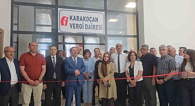 Karakoçan'da Vergi Dairesi açılışı yapıldı