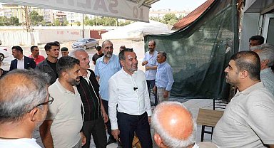 Başkan Şerifoğulları, vatandaşlarla bir araya geldi