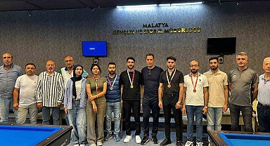 Bilardoda Elazığlı sporcudan başarı