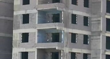 Çatıda tehlikeli çalışma