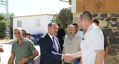 Elazığ Belediye Başkanı Şerifoğulları, incelemelerini sürdürüyor