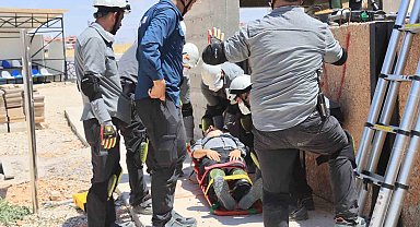 Elazığ Belediyesi arama kurtarma ekipleri, akreditasyon sınavına katıldı