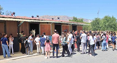 Elazığ'da çocuklar doyasıya gezdi