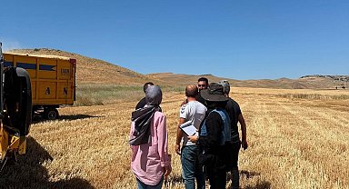 Elazığ'da hasat ve biçerdöver denetimleri sürüyor