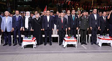 Elazığ'da "15 Temmuz Demokrasi ve Milli Birlik Günü" anma etkinlikleri