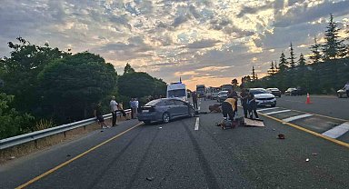 Elazığ'da trafik kazası: 1 ölü 1 yaralı