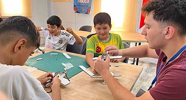Konteyner kentlerde 'Bilim ve Teknoloji Etkinlikleri' projesi tamamlandı