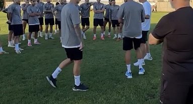 Süleyman Özdamar ve Hakan Yavuz, Elazığspor'da ilk antrenmanına çıktı