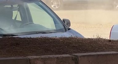 Tofaş marka aracıyla drift yaparken kameralara yakalandı