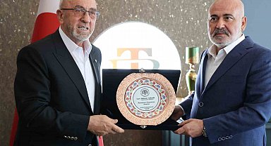Bakanlar Elazığ Ticaret Borsası'nda: Başkan Dumandağ projeleri anlattı