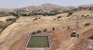 Elazığ İl Özel İdaresi'nden 6 adet sulama suyu tesisi