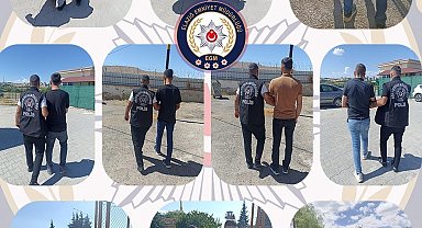 Elazığ'da aranan 90 şüpheli yakalandı
