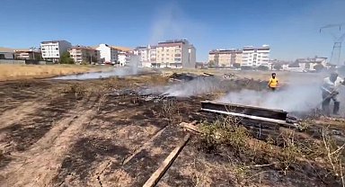 Elazığ'da çıkan yangın maddi hasara neden oldu
