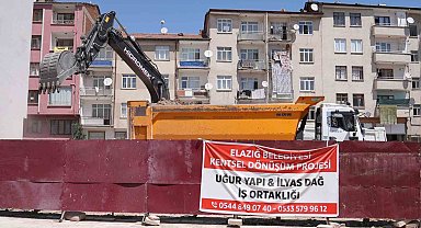 Elazığ'da Kentsel Dönüşüm Projesinde ilk temel atılıyor