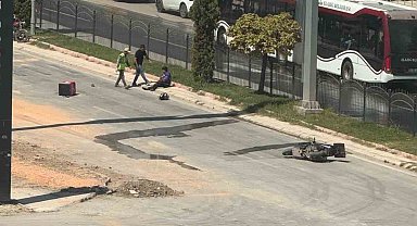 Elazığ'da motosiklet kazası: 1 yaralı