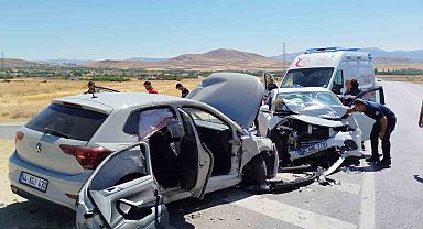 Elazığ'da trafik kazası: 7 yaralı