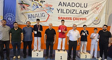 Elazığlı sporcudan karatede Türkiye ikinciliği