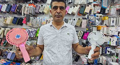 Sıcak havadan bunalanlar, mini vantilatörlere yöneldi