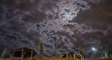 Elazığ'da bulutların görsel şöleni
