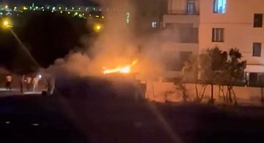 Elazığ'da kümes yangını