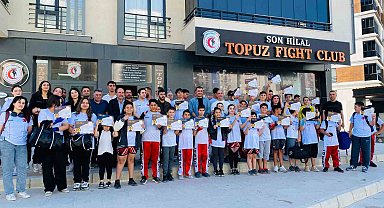 Elazığ'da kuşak terfi sınavları yapıldı