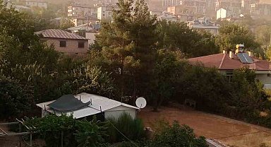 Elazığ'da şiddetli fırtına etkili oldu