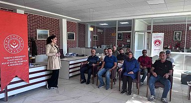 Ağın'da kadına yönelik şiddetle mücadele çalışması