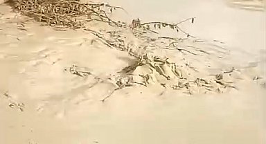 Baskil'de dereler taştı