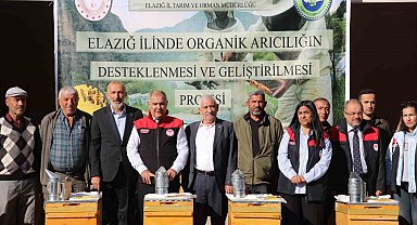 Elazığ'da 'Organik Arıcılığın Desteklenmesi ve Geliştirilmesi' Projesi