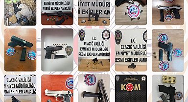 Elazığ'da aranan 95 şüpheli yakalandı