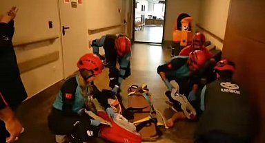 Elazığ'da deprem tatbikatı