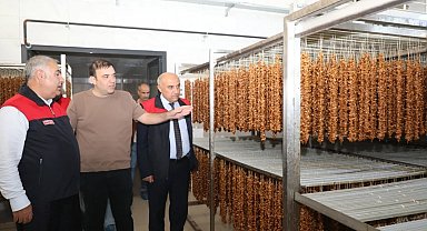 Elazığ'da hibe desteği alan işletmeler denetlendi