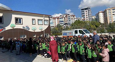 Elazığ'da öğrencilere afet farkındalık eğitimi
